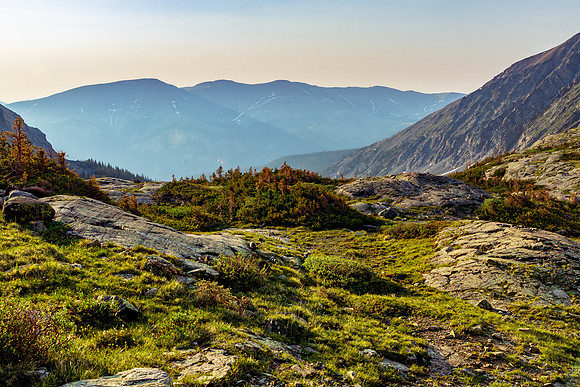 McCullough Gulch Trail Sunrise