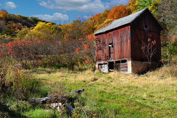 Barn in a Valley